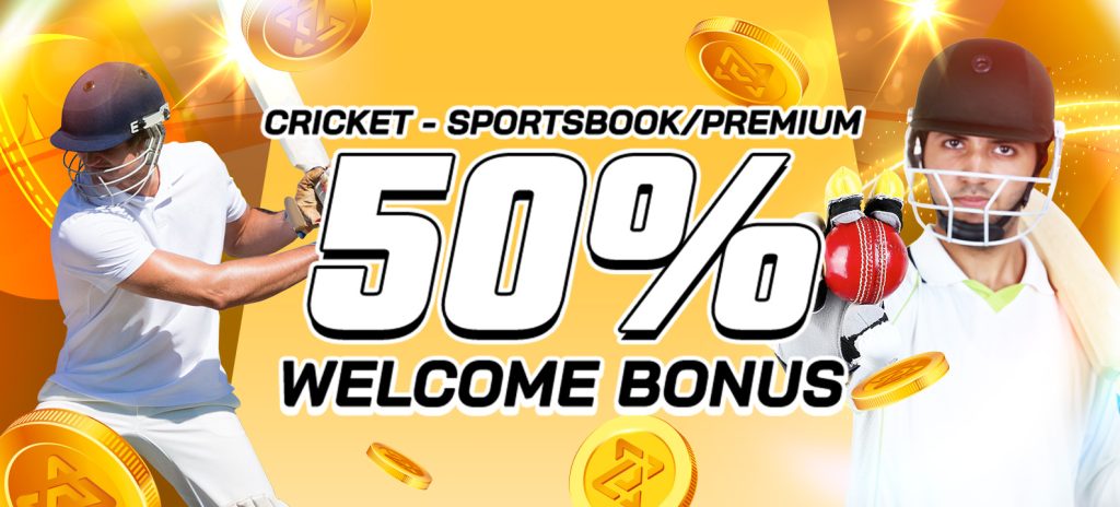 Cricket – Sportsbook/Premium Bet 50% Deposit Bonus Upto 7,777 BDT